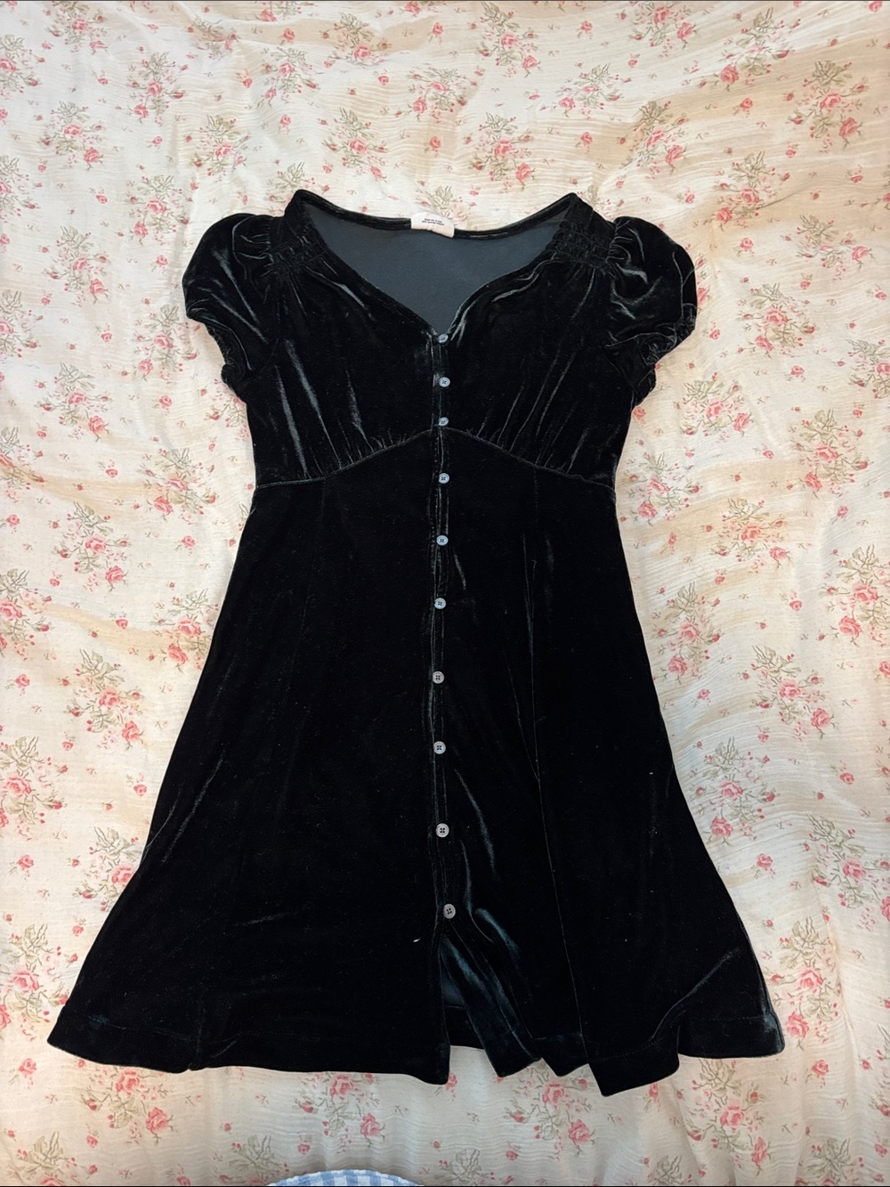 GAP Black Velvet Dress